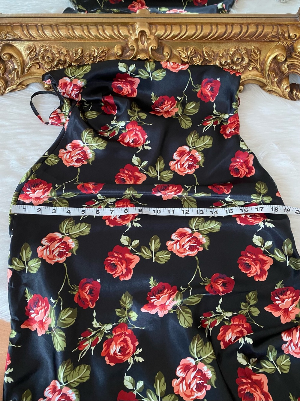 Audrey 3+1 Rose Print Dress - Picture 8 of 8